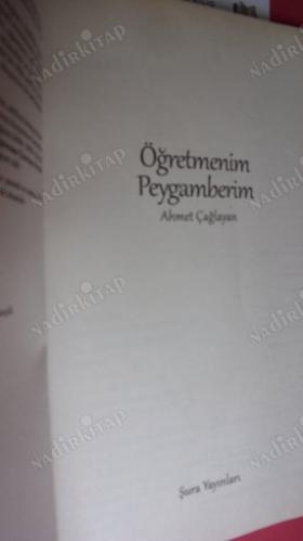 ÖĞRETMENİM PEYGAMBERİM
