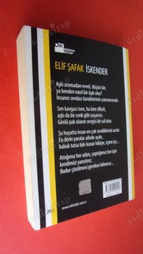 İSKENDER-ELİF ŞAFAK