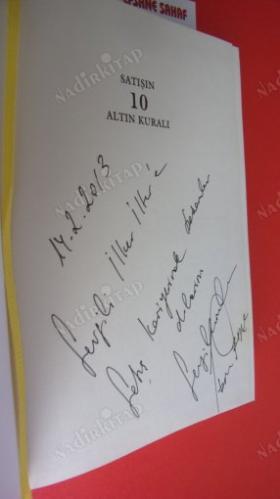 SATIŞIN 10 ALTIN KURALI ** 12 Basım --İMZALI **