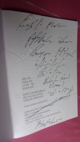 AŞK MI? PARA MI? MI? MI?.TOLGA'NIN GÜNLÜĞÜ.** İMZALI **