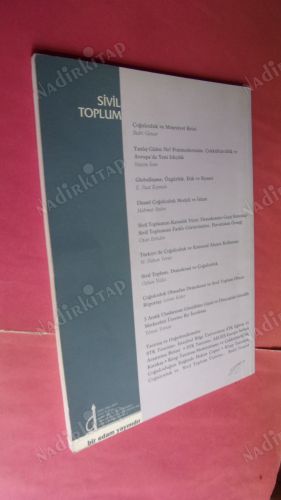 sivil toplum düşünce ve araştırma dergisi ocak-şubat-mart 2004 sayı 5 kültürel ve siyasal çoğulculuk
