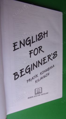 ENGLISH FOR BEGINNERS 5 PRATİK KONUŞMA KILAVUZU
