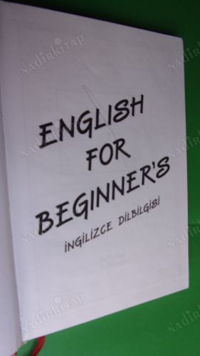 ENGLISH FOR BEGINNERS - 6. İNGİLİZCE DİLBİLGİSİ.