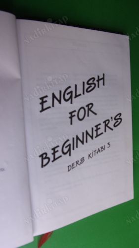 ENGLISH FOR BEGINNERS DERS KİTABI 3