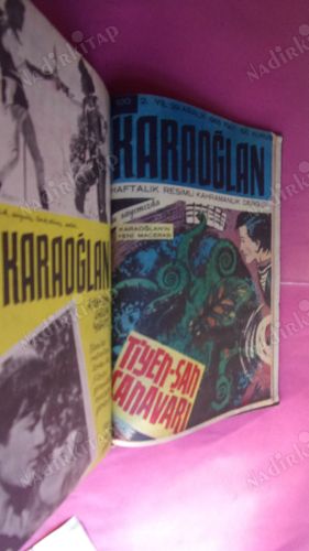 KARAOĞLAN HAFTALIK RESİMLİ KAHRAMANLIK DERGİSİ.1965,. ( Sayı : 75-76-77-78-79-80-81-82-83-84-85-86-87-88-89-90-91-92-93-94-95-96-97-98-99-100 )