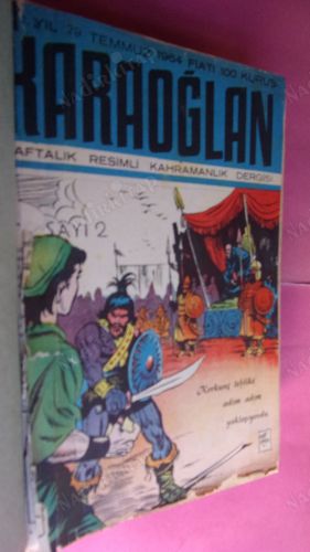 KARAOĞLAN HAFTALIK RESİMLİ KAHRAMANLIK DERGİSİ.1964 ( Sayı- ( 26-27-28-29-30-31-32-33-34-35-36-37-38-39-40-41-42-43-44-45-46-47-48-49-50 )
