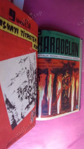 KARAOĞLAN HAFTALIK RESİMLİ KAHRAMANLIK DERGİSİ.1964 ( Sayı- ( 26-27-28-29-30-31-32-33-34-35-36-37-38-39-40-41-42-43-44-45-46-47-48-49-50 )