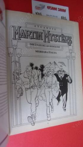ÖZEL SERİ ATLANTİS MARTIN MYSTERE İMKANSIZLIKLAR DEDEKTİFİ SAYI -21.( MERHABA İTALYA )