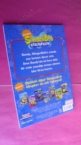 SÜNGERBOB KARE PANTOLON /AĞAÇLI KÜREDE ÇAY PARTİSİ. 8 yaş