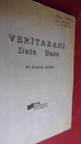 DATA BASE - VERİ TABANI -