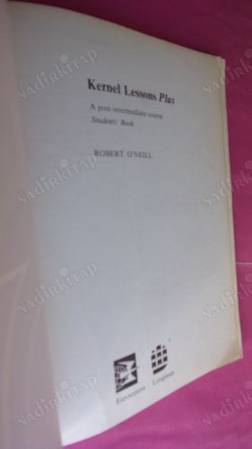 KERNEL LESSONS PLUS post intermediate course STUDENTS BOOK