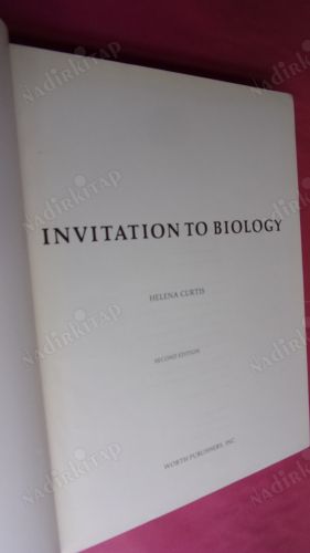 INVITATION TO BIOLOGY (BİYOLOJİYE DAVET )