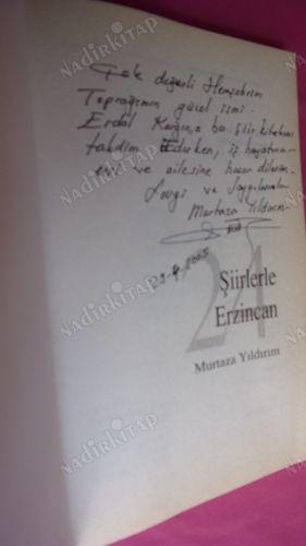 ŞİİRLERLE ERZİNCAN ** İMZALI **