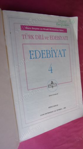 türk dili ve edebiyatı -4