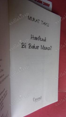 HANFENDİ Bİ'BAKAR MISINIZ? ANLATACAKLARIM VAR