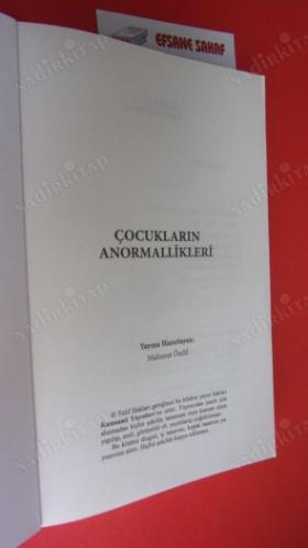 ÇOCUKLARIN ANORMALLİKLERİ .. (psikoloji serisi )