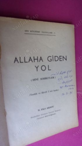 ALLAHA GİDEN YOL ( DİNİ SOHBETLER )