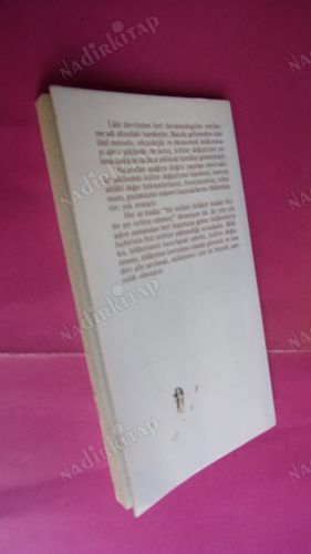 TÜRKİYE'DE KÜLTÜR BUHRANI SEBEBLERİ VE NETİCELERİ ** İMZALI **