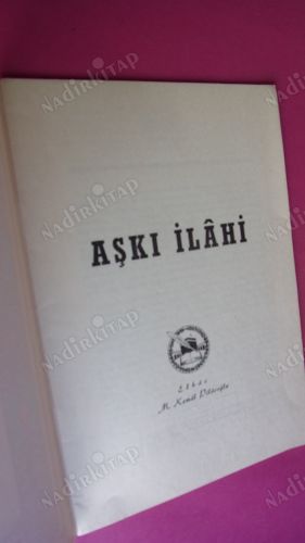 AŞK-I İLAHİ