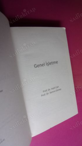 GENEL İŞLETME