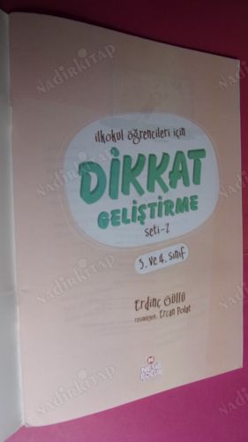 İLKOKUL ÖĞRENCİLERİ İÇİN DİKKAT GELİŞTİRME SETİ 2 -3.VE 4 SINIF.