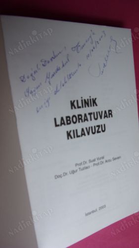 KLİNİK LABORATUVAR KILAVUZU ** İMZALI **