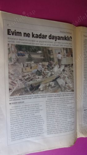 RADİKAL 23 KASIM 1999 SALI DEPREM REHBERİ