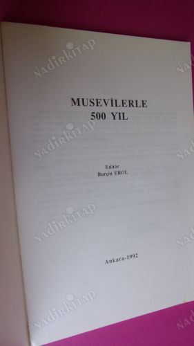 MUSEVİLERLE 500 YIL
