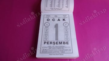 YILIN ANSİKLOĞEDİSİ BÜYÜK SAATLİ MARİF TAKVİMİ..2009