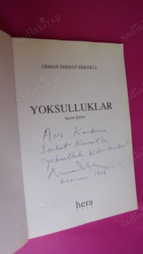 YOKSULLUKLAR ** İMZALI **