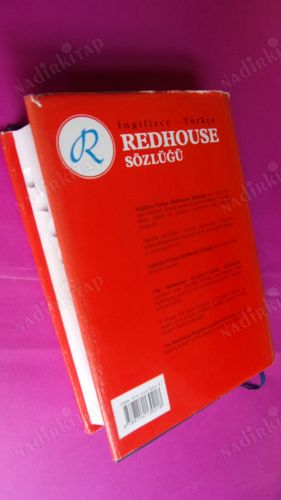REDHOUSE SÖZLÜĞÜ TÜRKÇE -İNGİLİZCE
