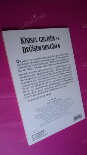 KİŞİSEL GELİŞİM VE DEĞİŞİM DERGİSİ -6. Ben Kendimim Bencillik Kişiliği Geliştirme Sevgi Yaşam Beklemiyor.