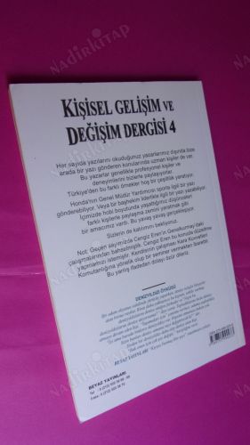 KİŞİSEL GELİŞİM VE DEĞİŞİM DERGİSİ - .4,(Dikkati Dağıtmak ve Acıyı Kontrol etmek için Makul Konuşmal..