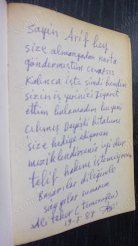 GÜZEL TÜRKİYEM - DEYİŞLER ** İMZALI **