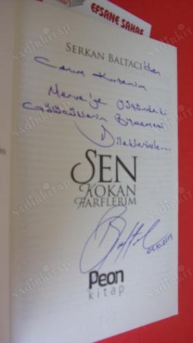 SEN KOKAN HARFLERİM ** İMZALI **