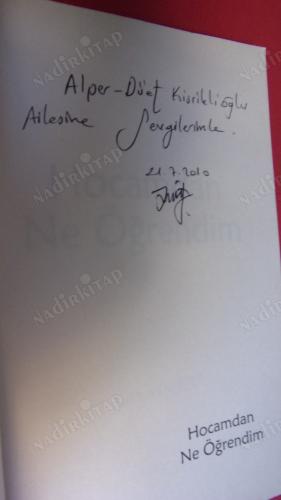 HOCAMDAN NE ÖĞRENDİM **İMZALI **