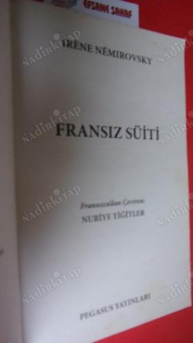 FRANSIZ SÜİTİ ** Birinci BASIM **