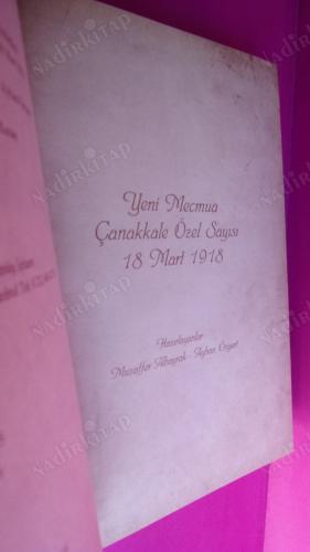Yeni Mecmua Çanakkale Özel Sayısı 18 Mart 1918