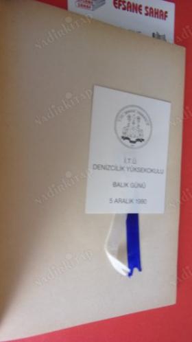 BİR DUVAR YAZISIYIZ ( İ.T.Ü. DENİZCİLİK YÜKSEKOKULU BALIK GÜNÜ .5 ARALIK 1990.
