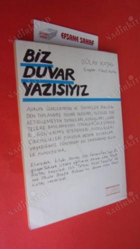 BİR DUVAR YAZISIYIZ ( İ.T.Ü. DENİZCİLİK YÜKSEKOKULU BALIK GÜNÜ .5 ARALIK 1990.