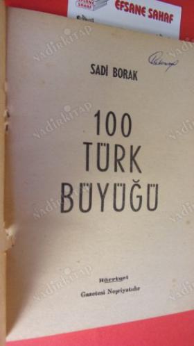 100 TÜRK BÜYÜĞÜ