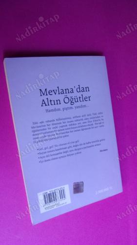 MEVLANA DAN ALTIN ÖĞÜTLER ** İMZALI **