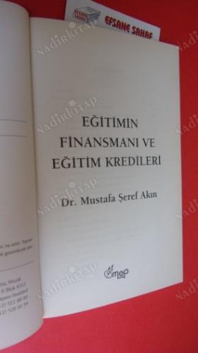 EĞİTİMİN FİNANSMANI VE EĞİTİM KREDİLERİ