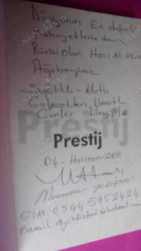 PRESTİJ ** İMZALI**