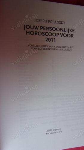 JOUW PERSOONLİJKE HOROSCOOP VOOR 2011.(2011 için Kişisel Burç )