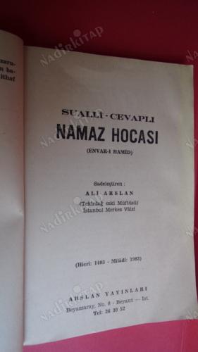 SUALLİ- CEVAPLI NAMAZ HOCASI
