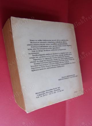 METİNLERLE ÖRNEKLİ VE AÇIKLAMALI TEMEL EDEBİYAT BİLGİLERİ