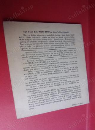 GENÇ ŞAİRLER ANTOLOJİSİ 1966 - İÇİME DÜŞEN GÖLGELER