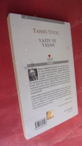 YAZIN VE YAŞAM** İLK BASIM **