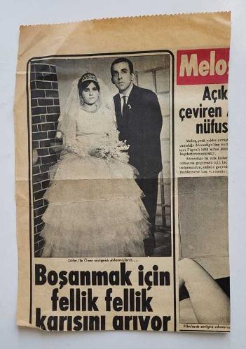 ŞANTÖZ BAŞAK'IN GAZETEDEN KESİLME FOTOĞRAFI - 27 x 18 cm EBADINDA - ŞANTÖZ BAŞAK, GÜZELLİĞİNİ EBEDİLEŞTİRECEK. HEYKELİNİ YAPACAK ADAM ARIYOR